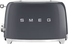 Тостер Smeg 50' Style Gray TSF01GREU (8017709292027) - зображення 2