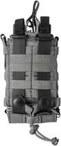 Подсумок для магазина 5.11 Tactical Flex Single Multi Caliber Mag Cover Pouch 56682-092 Storm (2000980582686) - изображение 2