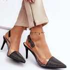Жіночі туфлі D&A MR1966-11 39 Чорні (5905677042702) - зображення 3
