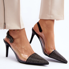 Жіночі туфлі D&A MR1966-11 40 Чорні (5905677042719) - зображення 5