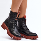 Жіночі зимові черевики високі La.Fi 250045OR-LA 41 Чорні (5905677033175) - зображення 3