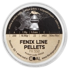 Кулі пневматичні Coal Fenix Line кал. 5.5 мм 1.1 г 250 шт/уп - зображення 4