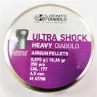 Кулі пневматичні JSB Heavy Ultra Shock, 4,5 мм 0.67 м 350 шт/уп - зображення 2