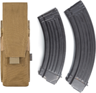 Подсумок универсальный для 2 магазинов P1G-Tac АК/М16 MRMP Multifunction Rifle Mag Pouch P99970CB Coyote Brown (2000980276189) - изображение 5