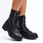 Жіночі черевики високі Belluxe 37 Чорні (5905677026344) - зображення 3