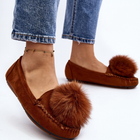 Mokasyny damskie Novas 40 Camel (5905677031096) - obraz 6