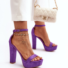 Жіночі босоніжки Essence 39 Фіолетові (5905677996579) - зображення 1