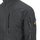 Куртка мужская демисезонная Helikon-Tex Флисовая Серая XL M-T оснащена дополнительными панелями на липучках для легкой персонализации двумя карманами для бицепса из 100% полиэстера Застежка-молния YKK спереди от шеи до талии с защитой для подбородка - изображение 3