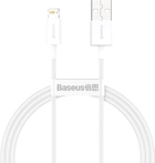 Kabel Baseus Superior Series Fast Charging Data Cable USB to iP 2.4 A 1.5 m White (CALYS-B02) - obraz 1