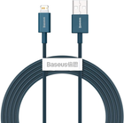 Кабель Baseus Superior Series Fast Charging Data Cable USB to iP 2.4 А 1 м Blue (CALYS-A03) - зображення 1