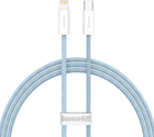 Kabel Baseus Dynamic Series Fast Charging Data Cable Type-C to iP 20 W 2 m Blue (CALD000103) - obraz 1