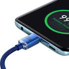 Кабель Baseus Crystal Shine Series Fast Charging Data Cable Type-C to Type-C 100 Вт 1.2 м Blue (CAJY000603) - зображення 4