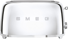 Toster Smeg 50' Style Chrome TSF02SSEU (8017709190835) - obraz 1