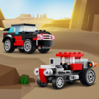 Zestaw klocków Lego Creator Ciężarówka z platformą i helikopterem 270 elementów (31146) - obraz 7