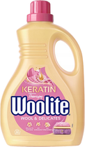 Płyn do prania Woolite Keratin Therapy Delicate Wool ochrona delikatnych tkanin z keratyną 1800 ml (5900627090468) - obraz 1