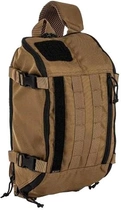 Cумка-рюкзак однолямочна 5.11 Tactical Rapid Sling Pack 10L 56572-134 Kangaroo (2000980506668) - зображення 3