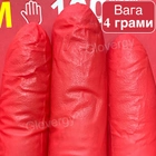 Рукавички нітрилові Mediok Garnet розмір M червоного кольору 100 шт - зображення 2