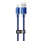 Кабель Baseus Crystal Shine Series Lightning 2.4A (1.2m) blue (CAJY000003)