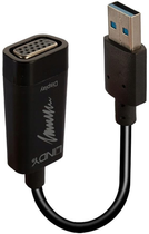 Adapter Lindy USB Type-C - VGA 3 m Black (4002888432535) - obraz 1