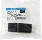 Adapter kątowy LogiLink HDMI - HDMI M/F Black (4052792008258) - obraz 1