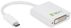 Адаптер Techly USB 3.1 Type-C - DVI M/F White (8054529020386) - зображення 2