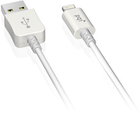 Kabel PQI USB Type-A - Lightning do iPhone/ iPad 1.8 m White (4716329679754) - obraz 2