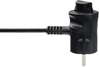 Kabel zasilający Akyga CEE 7/7 - IEC C5 1.5 m Black (5901720131522) - obraz 1
