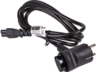 Kabel zasilający Akyga CEE 7/7 - IEC C5 1.5 m Black (5901720131522) - obraz 2