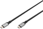 Kabel Digitus USB Type-C - USB Type-C M/M 3 m Black (4016032485889) - obraz 1