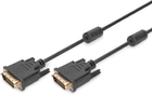 Kabel Digitus Dual Link DVI-D - DVI-D M/M 3 m Black (4016032298328) - obraz 1
