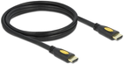 Kabel Delock HDMI M/M 1.5 m Black (4043619837380) - obraz 2