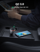 Автомобільний зарядний пристрій Ugreen CD204 Car Charger 2 x USB Silver (6957303867127) - зображення 5