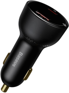 Ładowarki samochodowe Baseus Superme Digital Display PPS Dual Quick Charger Car Charger Black (CCZX-01) - obraz 3