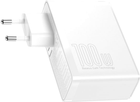 Ładowarka sieciowa Baseus GaN2 Pro Quick Charger 2C+2U 100 W EU White (CCGAN2P-L02) - obraz 4