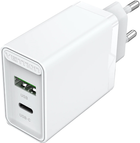 Зарядний пристрій Vention USB Type C + QC4.0 18-20 Вт White (FBBW0-EU) - зображення 1