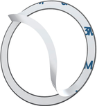 Metalowe pierścienie Baseus Halo Series 2 szt. Black (PCCH000001) - obraz 4