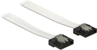Kabel Delock SATA III M/M 0.3 m White (4043619838318) - obraz 1
