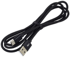 Kabel Everactive USB Type-A - USB Type-C 2 m Black (5903205771551) - obraz 2