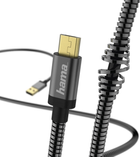 Kabel Hama USB Type-A - micro-USB M/M 0.75 m Black (4047443347367) - obraz 2