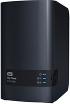Serwer plików NAS Western Digital My Cloud EX2 Ultra 8TB 2x3.5" LAN External (WDBVBZ0080JCH-EESN) - obraz 1