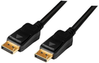 Kabel LogiLink DisplayPort 1.2 M/M 20 m Black (4052792049510) - obraz 1