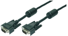Kabel LogiLink VGA M/M 20 m Black (4260113562994) - obraz 1