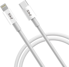 Kabel MS USB Type-C - Lightning 1 m White (3856005185030) - obraz 2