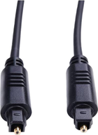 Kabel Impuls-PC Toslink 4 mm M/M 0.5 m Black (4260201950917) - obraz 1