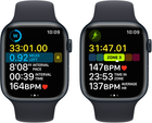 Смарт-годинник Apple Watch Series 8 GPS + Cellular 41mm Midnight Aluminium Case with Midnight Sport Band (APL_MNHV3/A) - зображення 5