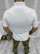 Тактична футболка polo white 2XL - зображення 4