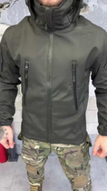 Тактическая куртка софтшел Kord second generation oliva ВТ4675 2XL - изображение 8
