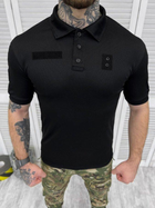 Тактическая футболка polo black XL - изображение 2