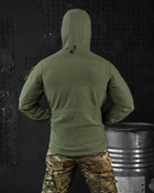 Тактическая флисовка куртка oliva combo L - изображение 4