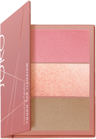 Paletka do konturowania twarzy 3 w 1 Joko Touch The Illusion Contouring Palette 01 Pink 3x3.5 g (5903216601441)